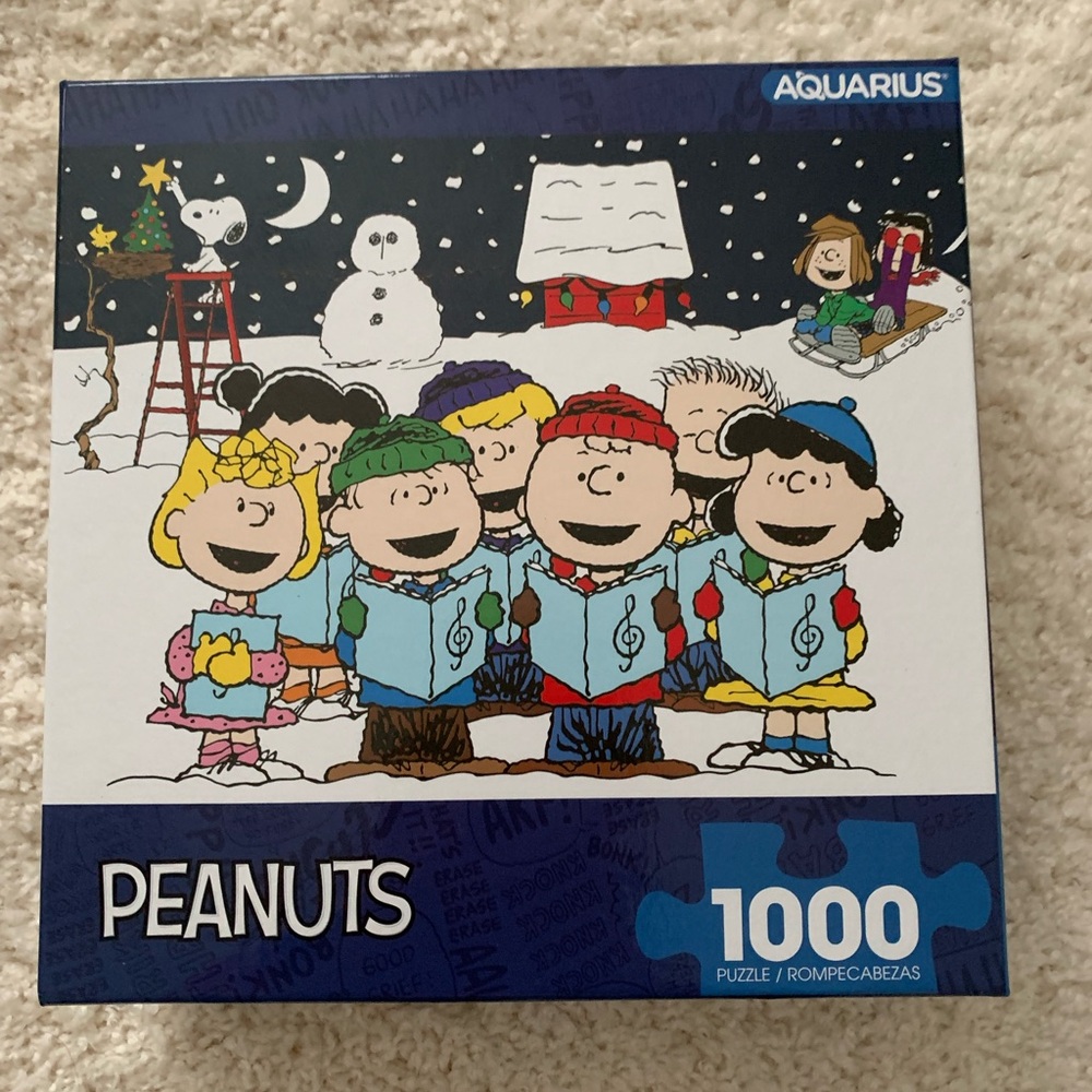 Aquarius Peanuts Christmas Puzzle - 1000 Pieces